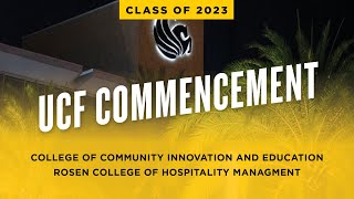 UCF Fall 2023 Commencement | December 16 at 9 a.m.