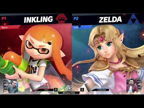 SSBU @ Battlegroundz - Winners Finals: Nano (Inkling) vs ClubberDan (Zelda)