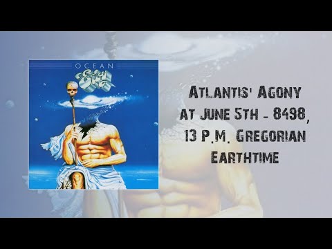 Eloy - Atlantis' Agony at June 5th - 8498, 13 P.M. Gregorian Earthtime (lyrics)