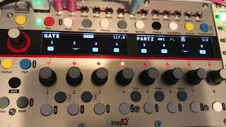 Video thumbnail for Five12 Vector Sequencer and external gear. by Steve Turner