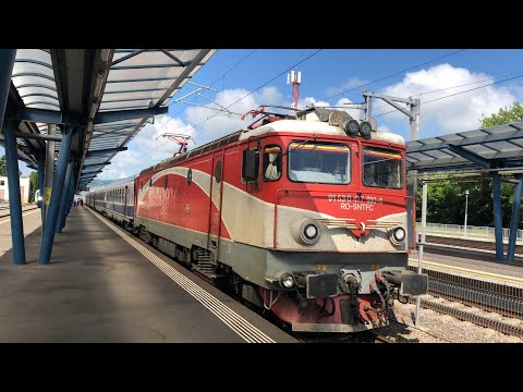 IRN 347 DACIA Wien Hbf - Bucuresti Nord pleaca din Gara Medias