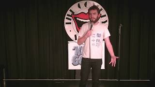 Victor Patrascan King Gong at the Comedy Store