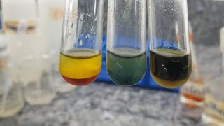 Oxidación de Alcoholes con K₂Cr₂O₇ en Medio Ácido (Reacciones en la descripción del video).