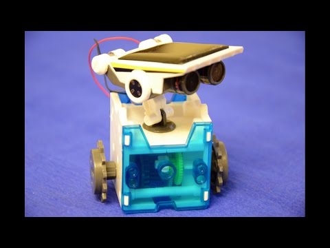 Solar Robot 14 in 1 Educational Assembly of the Body and Head Modul Tutorial
