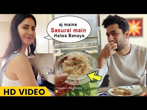 Katrina Kaif Made Halwa in Sasural as First Rasoi Post Wedding Ritual with Vicky Kaushal!