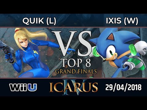 ICARUS IV - quiK (ZSS) vs IxisNaugus (Sonic) - Grand Finals
