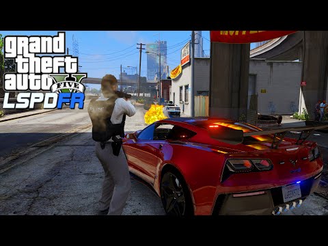 GTA 5 LSPDFR #7 - Officer Overkill On Duty! (Bad Cop)