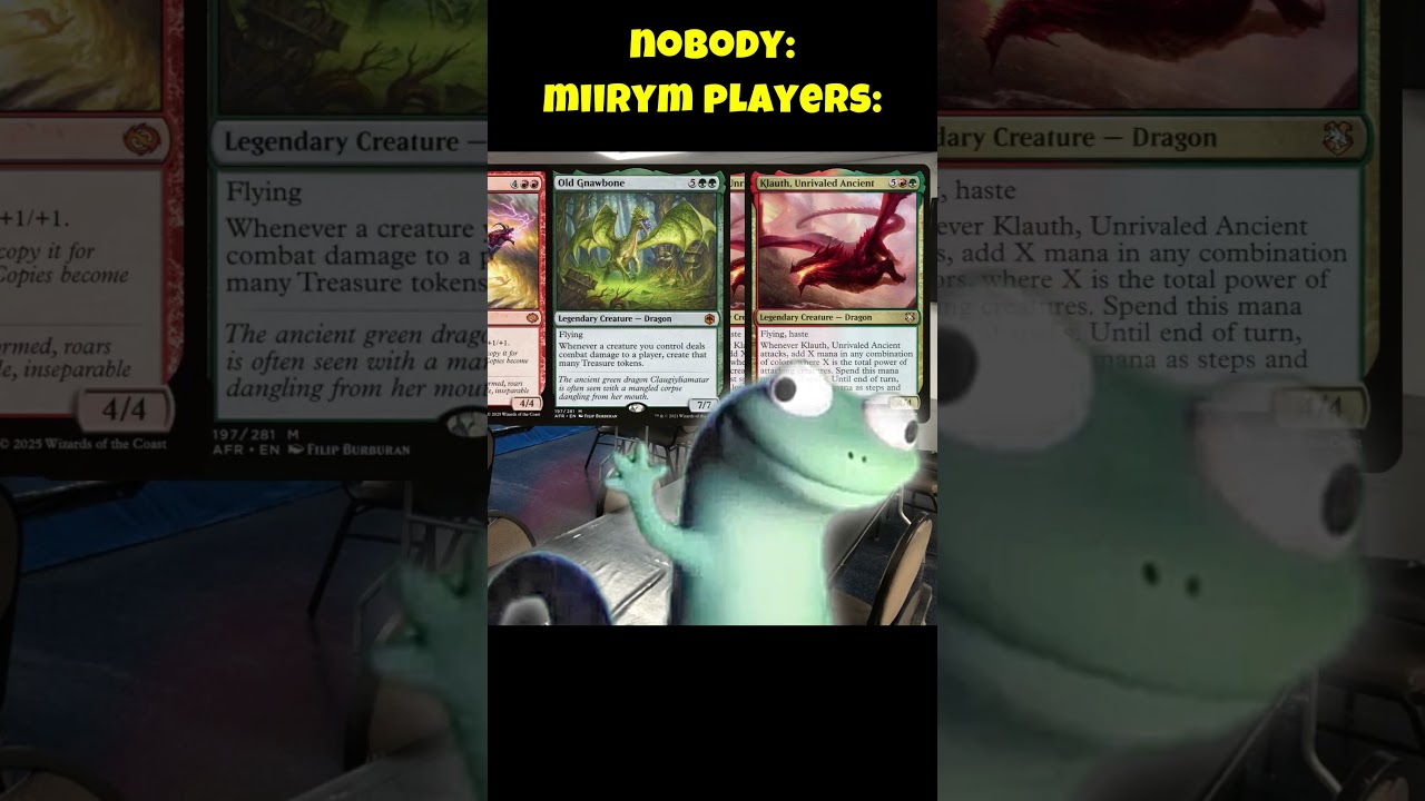 Miirym players be like: