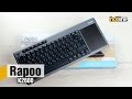 Rapoo K2600 wireless Grey - видео