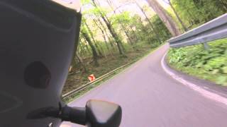 preview picture of video 'Erste Motorradfahrt mit der GoPro'