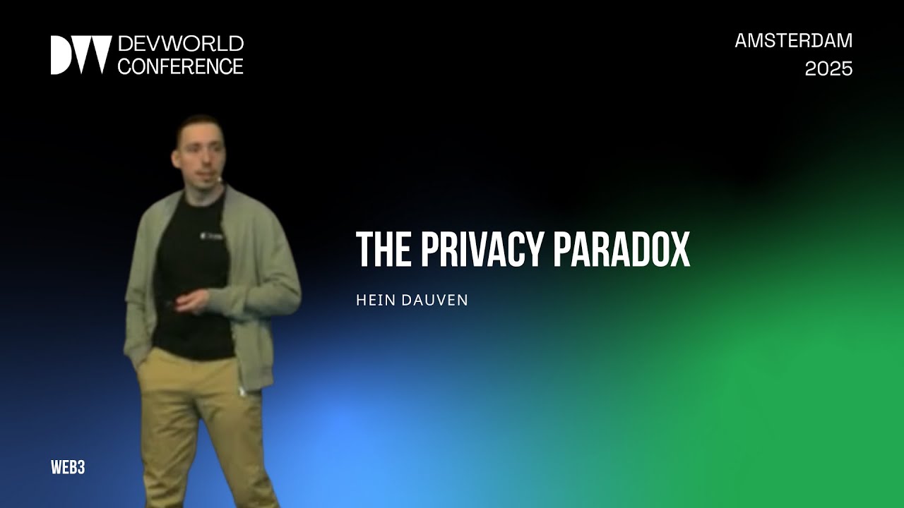 Hein Dauven - The Privacy Paradox: Merging Confidentiality & Compliance in Finance