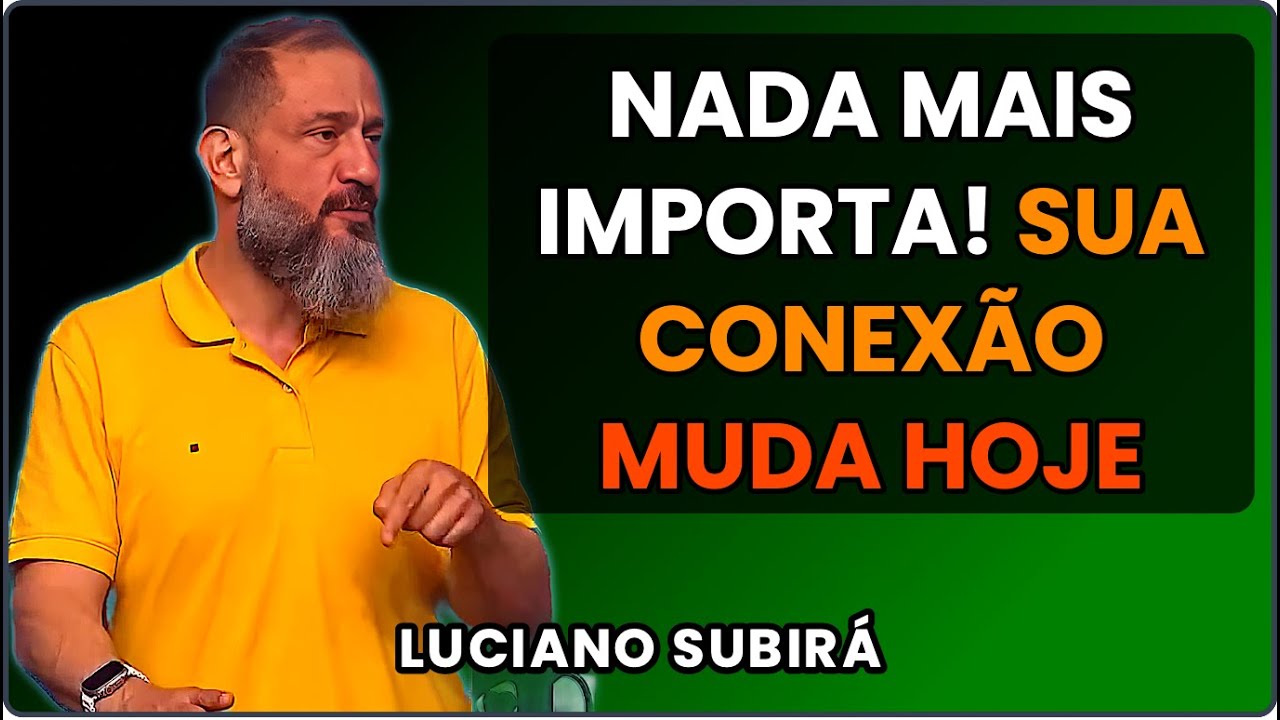 COMO SER SENSÍVEL COM DEUS,ATÉ QUE NADA MAIS IMPORTE  - Luciano Subirá