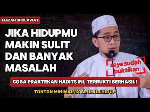 UAH - If life is getting harder and you have lots of problems, try practicing this hadith. It's p...