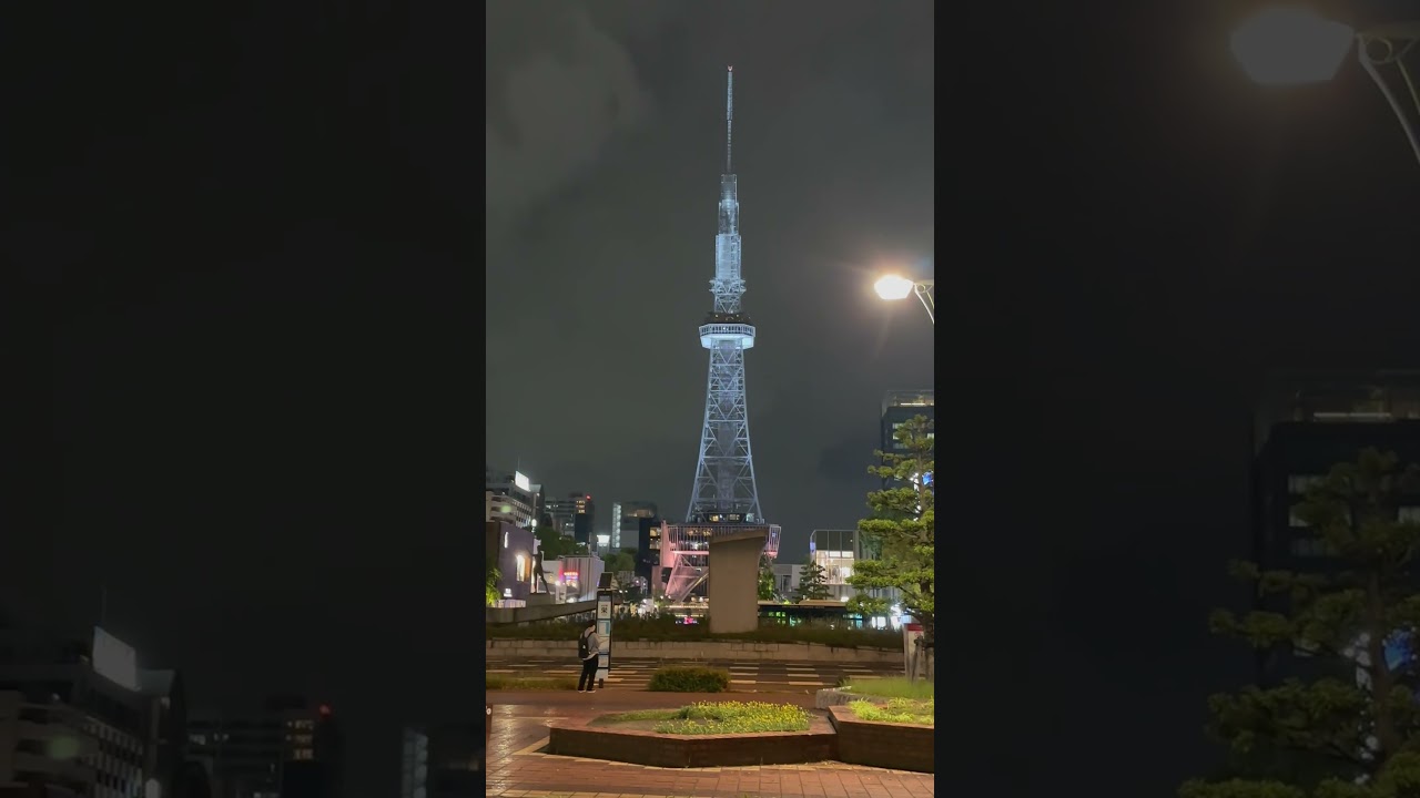 野菜を食べよう (sanpo) Nagoya Tower (Aichi Japan)