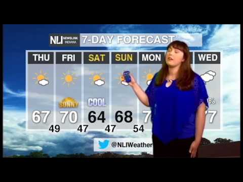 NewsLink Indiana Weather September 26, 2018 - Natalie Fitzpatrick
