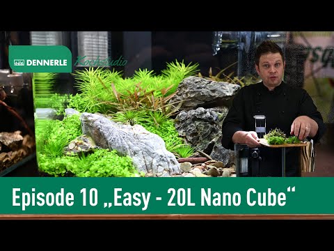 EASY 20 L Nano Cube set up | Recipe Aquarium Episode 10 | DENNERLE