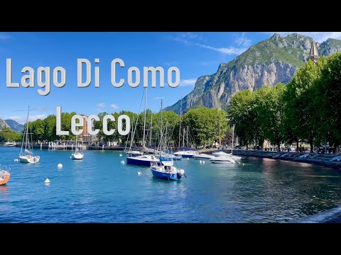 Lago di Como: Lecco.  The most beautiful places in Italy (Lecco - Lake Como)