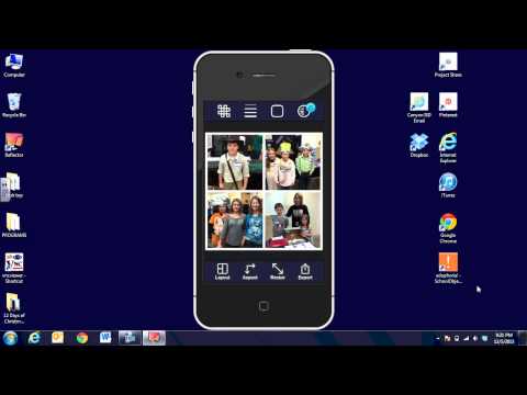 PicStitch App Tutorial How-To