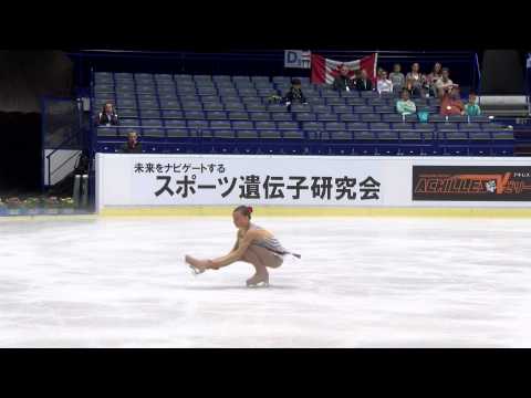ISU 2014 Jr Grand Prix Ostrava Ladies Short Program Anna DUSKOVA CZE
