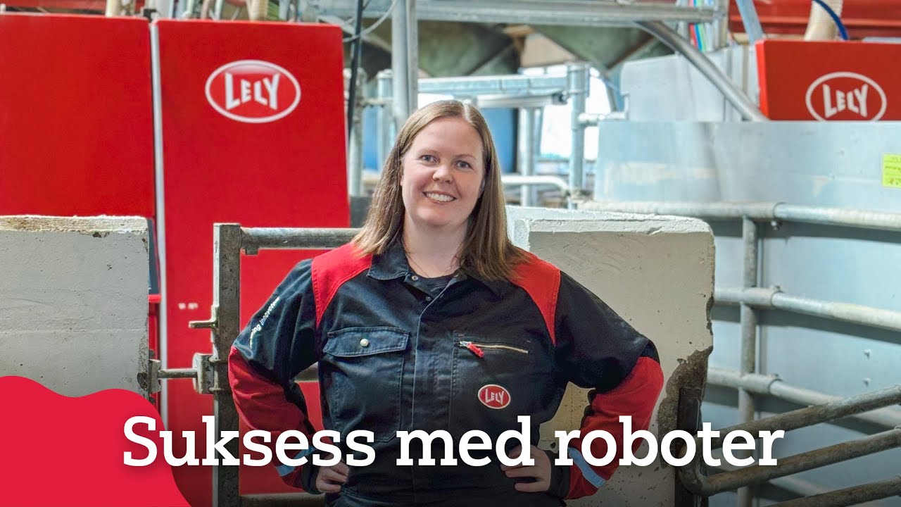 Melkerobot og fôringsteknologi gir suksess hos Olstad Mjølk og Kjøtt