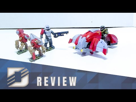 Mega Construx Halo Infinite Hijacked Ghost Unboxing Review