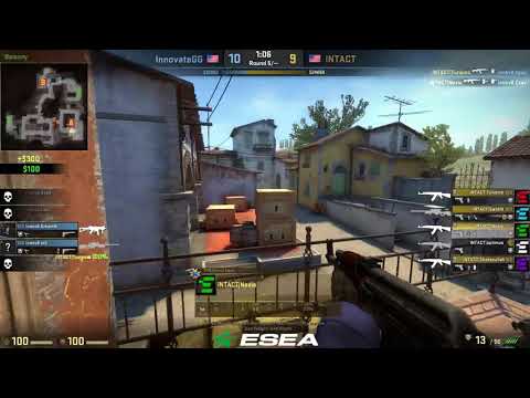 Highlight: ESEA Main Map 7 - iNTACT vs InovateGG #6