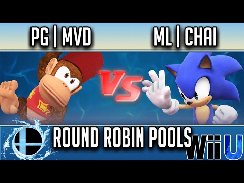 Smash'N'Splash 3 ROUND ROBIN POOLS - PG | MVD (Diddy Kong) vs ML | Chai (Sonic)