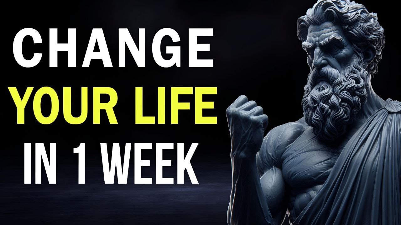 Become Unrecognizable - Change Your Life In 1 Week | Stoicism