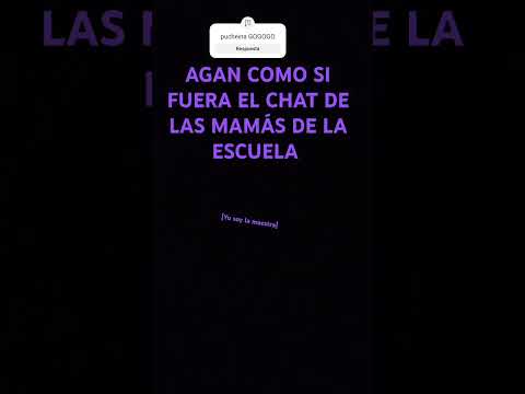 HOLA #CHAT #SCOOL #UWU