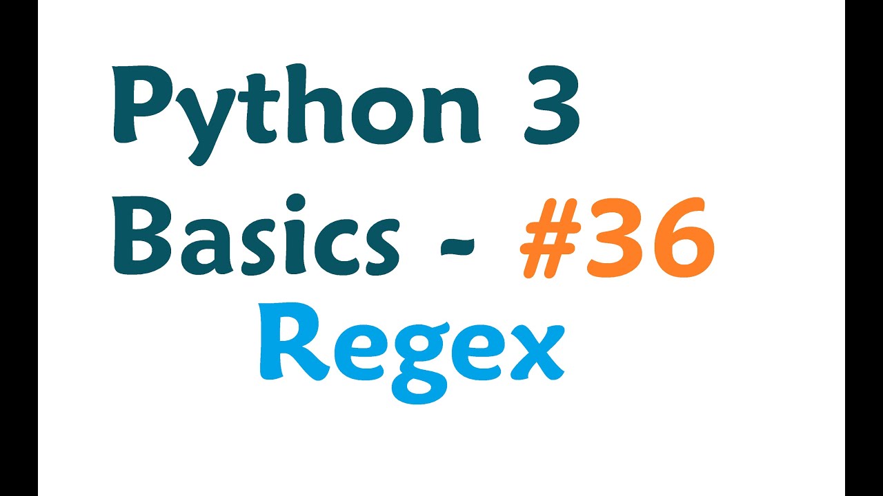 Understanding Regular Expressions in Python 3: A Comprehensive Guide ...