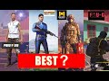 Best FreeFire Vs BGMI Vs COD Mobile Vs Fau G M