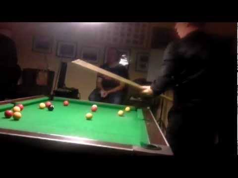 Ken Doherty Pool Exhibition v Neil Madigan(Best of 5,Frame 3) in Limerick 2012