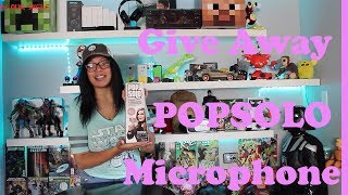 (GIVEAWAY) POPSOLO MICROPHONE REVIEW