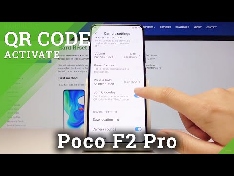 How to Allow Camera to Scan QR Codes in XIAOMI Poco F2 Pro – Show QR Scanner