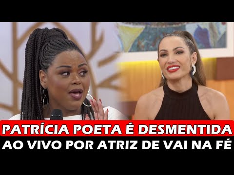 Patrícia Poeta comete gafe no Encontro com Carla Cristina e leva cortada: “A gente já se encontrou”