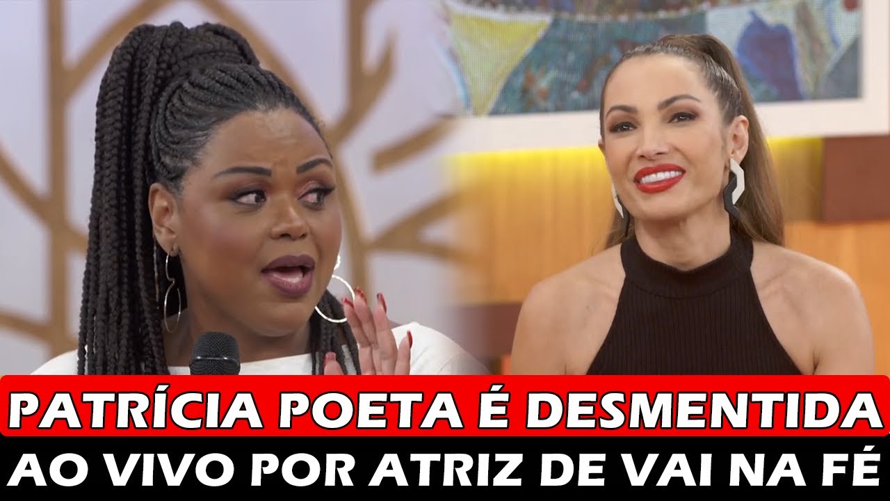 Patrícia Poeta comete gafe no Encontro com Carla Cristina e leva cortada: “A gente já se encontrou”