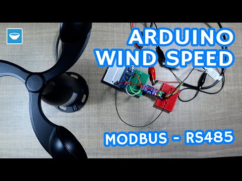 Come collegare il sensore di velocità del vento Modbus RS485 ad Arduino