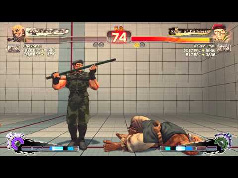 Unekone1 (Gouken) vs Riki-Oh (Rolento)