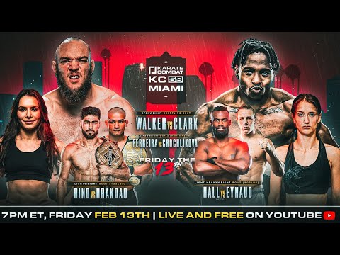 KARATE COMBAT 59 | LIVE |