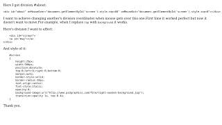Can you see mistake in this Html/Css code?