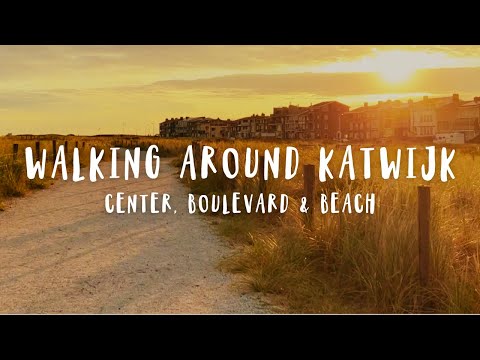 Walking around Katwijk (Dutch coastal town)
