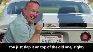 License Plate Stickers: #StickItToEm