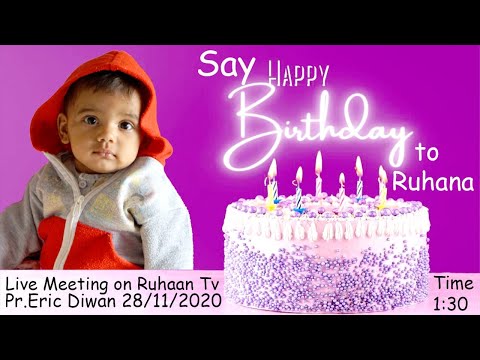 happy birthday dear Ruhana