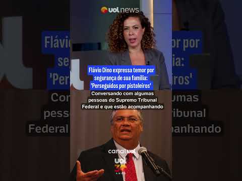 Flávio Dino expressa temor por segurança de sua família. ‘Perseguidos por pistoleiros’