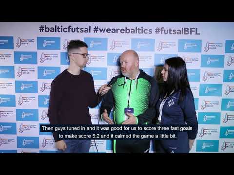 Gargzdu Pramogos - AGIO FM. Oleg Lvov postgame comments