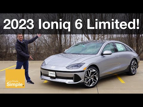 2023 Hyundai Ioniq 6 Limited RWD | Fully Loaded, Long Range EV!