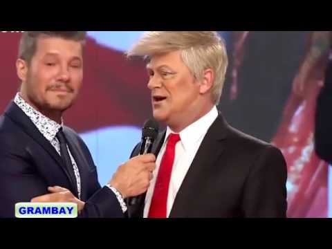 DONALD TRUMP HIZO LLORAR DE RISA A MARCELO TINELLI