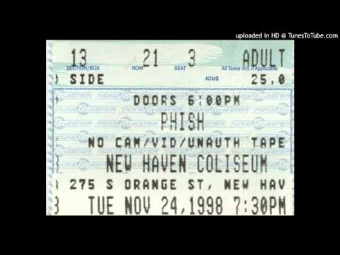 Phish 11/24/1998  New Haven Veterans Memorial Coliseum, New Haven, CT