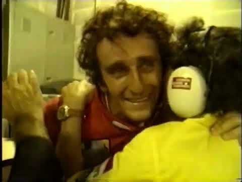 Alain Prost's post-race interview - 1990 Brazilian Grand Prix at Interlagos