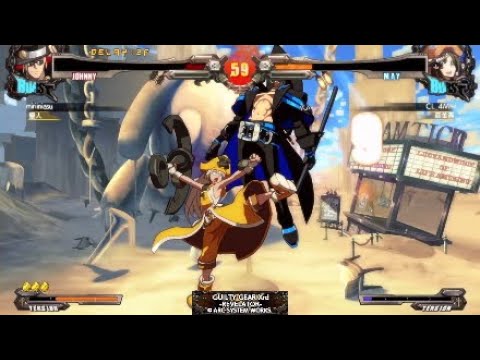 ♯320【PS4】GGXrd Rev2 Johnny lobby match【ジョニー】